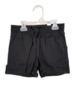 NWT The Children’s Place Black Stretch Waist Pull On Shorts - Girls 6X/7